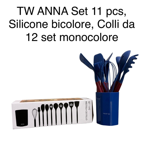 TWIN-G UTENSILI 11PZ CUCINA COL.ASS. 