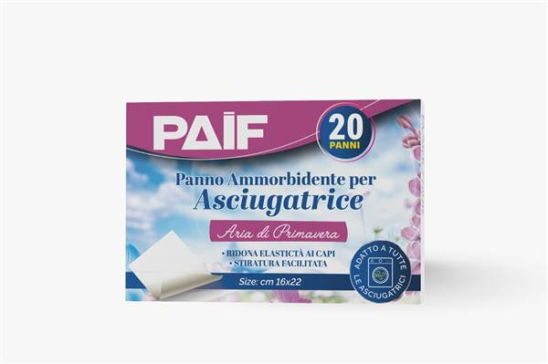 PAIF FOGLI ASCIUGATRICE 20PZ ARIA DI PRI 
