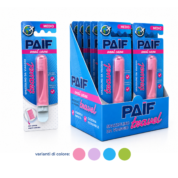 PAIF SPAZZOLINO DA DENTI DA VIAGGIO 