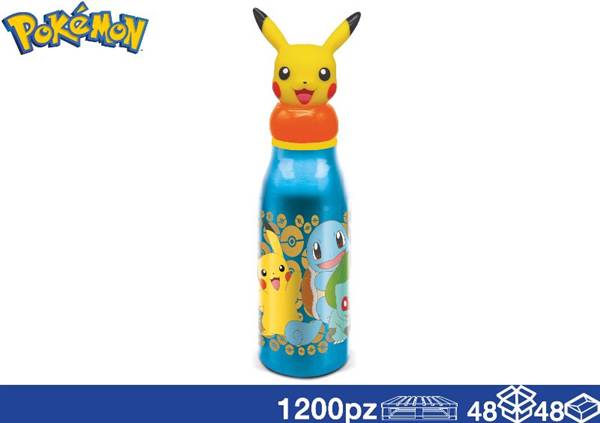 EOL BORRACCIA ALLUMINIO 690ML 3D POKEMON 