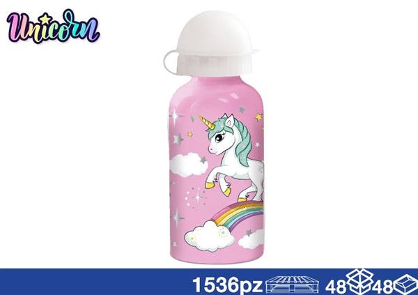 EOL BORRACCIA ALLUMINIO 400ML UNICORN 