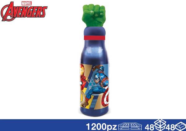 EOL BORRACCIA ALLUMINIO 690ML 3D HULK 