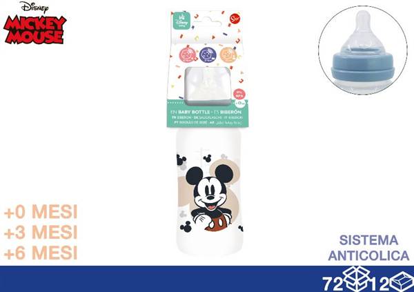 EOL BIBERON 335ML MICKEY 