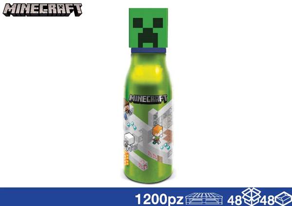 EOL BORRACCIA ALLUMINIO 690ML 3D MINE MINECRAFT
