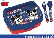 EOL PORTAPRANZO C/POSATE MICKEY 