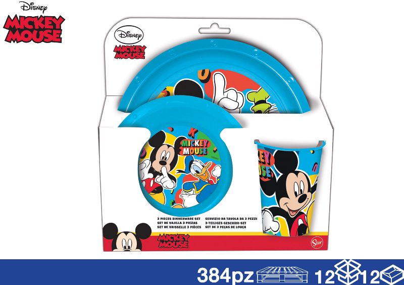 EOL SET PAPPA 3PZ MICKEY