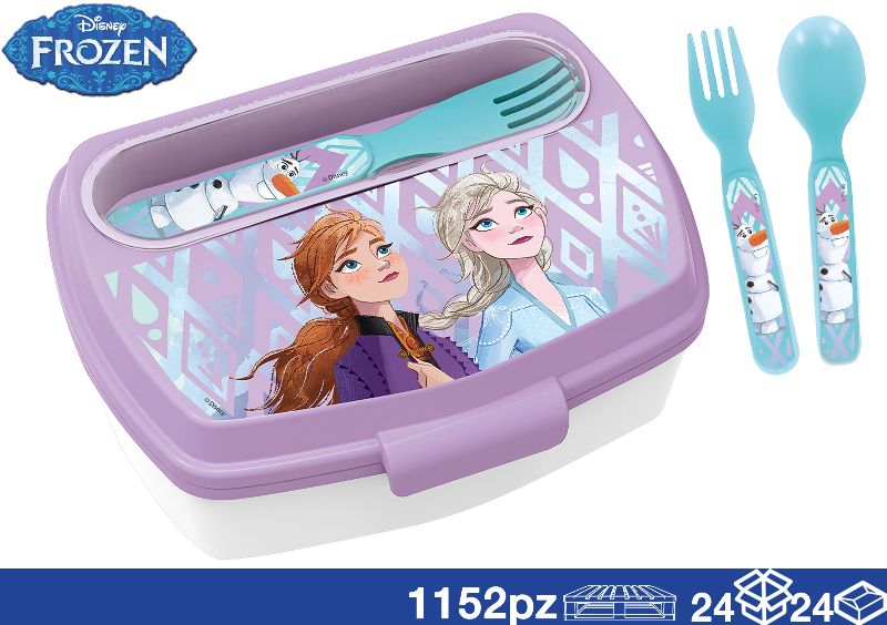 EOL PORTAPRANZO C/POSATE FROZEN II