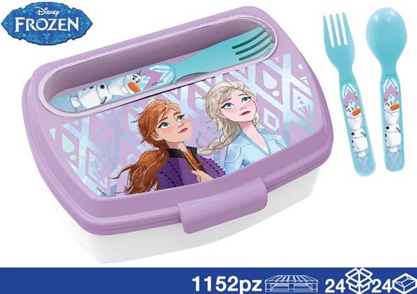 EOL PORTAPRANZO C/POSATE FROZEN II 