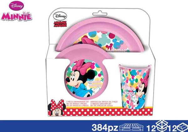 EOL SET PAPPA 3PZ MINNIE 