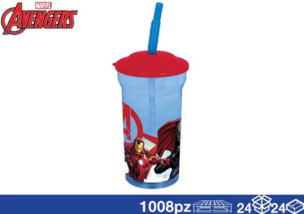 EOL BICCHIERE BIMBI C/CANN 460ML AVENGER 