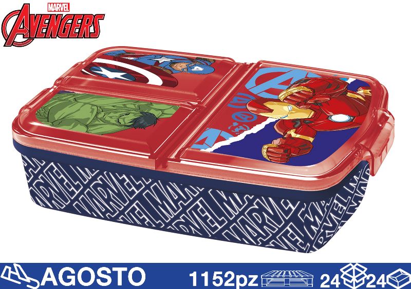 EOL PORTAPRANZO 17X19X7 AVENGERS