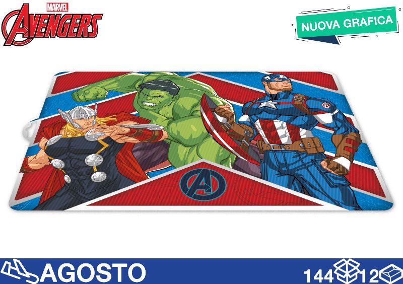EOL TOVAGLIETTA 43X28 AVENGERS