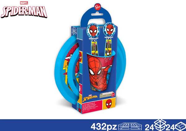 EOL SET PAPPA 5PZ SPIDERMAN 