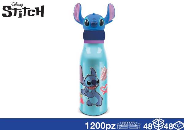 EOL BORRACCIA ALLUMINIO 690ML 3D STITCH 