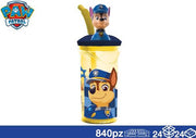 EOL BICCHIERE 3D C/CANN 360ML PAW PATROL 