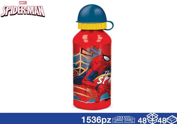 EOL BORRACCIA ALLUMINIO 400ML SPIDERMAN 