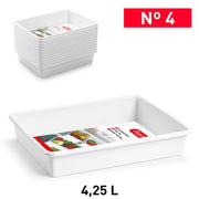 PLASTICFORTE VASSOIO BIANCO L 4.25LT 