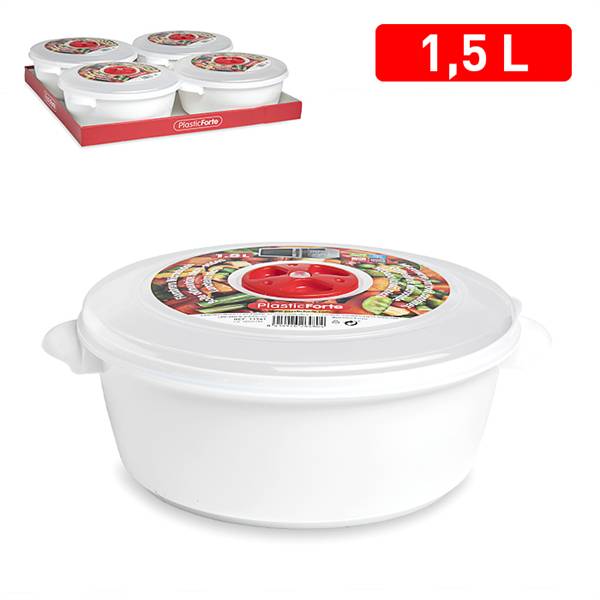 PLASTICFORTE CONTENITORE MICROONDE 1,5L 