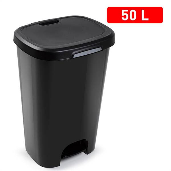 PLASTICFORTE PATTUMIERA COLOR 50L NERO 