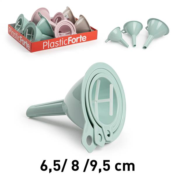 PLASTICFORTE IMBUTI 3PZ SURT 6,5/8/9,5CM 