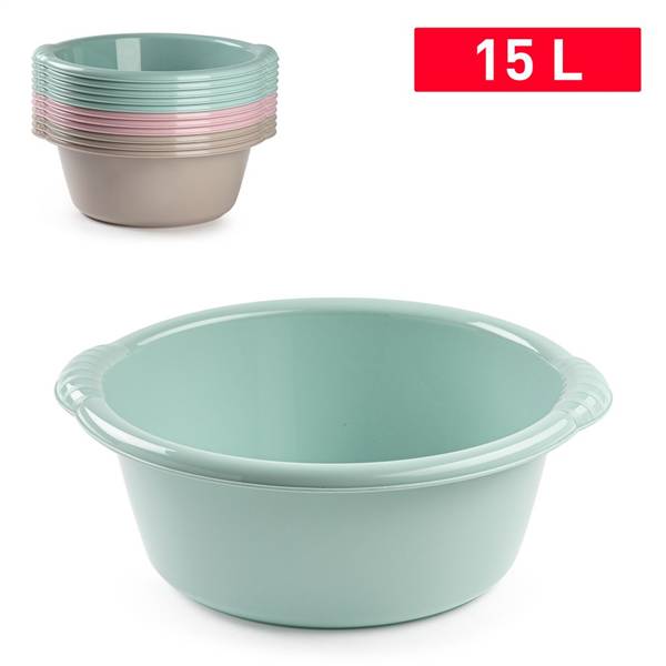 PLASTICFORTE BACINELLA TONDA 15LT SURT VRM