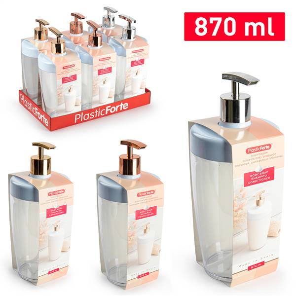PLASTICFORTE DOSATORE SAPONE BIANCO 