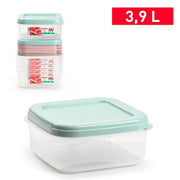 PLASTICFORTE CONTENITORE BIG QUADR 3,9 L 