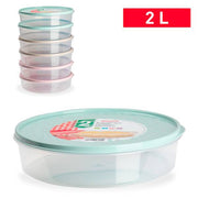 PLASTICFORTE CONTENITORE FRITTATA 2LT SURT VRM