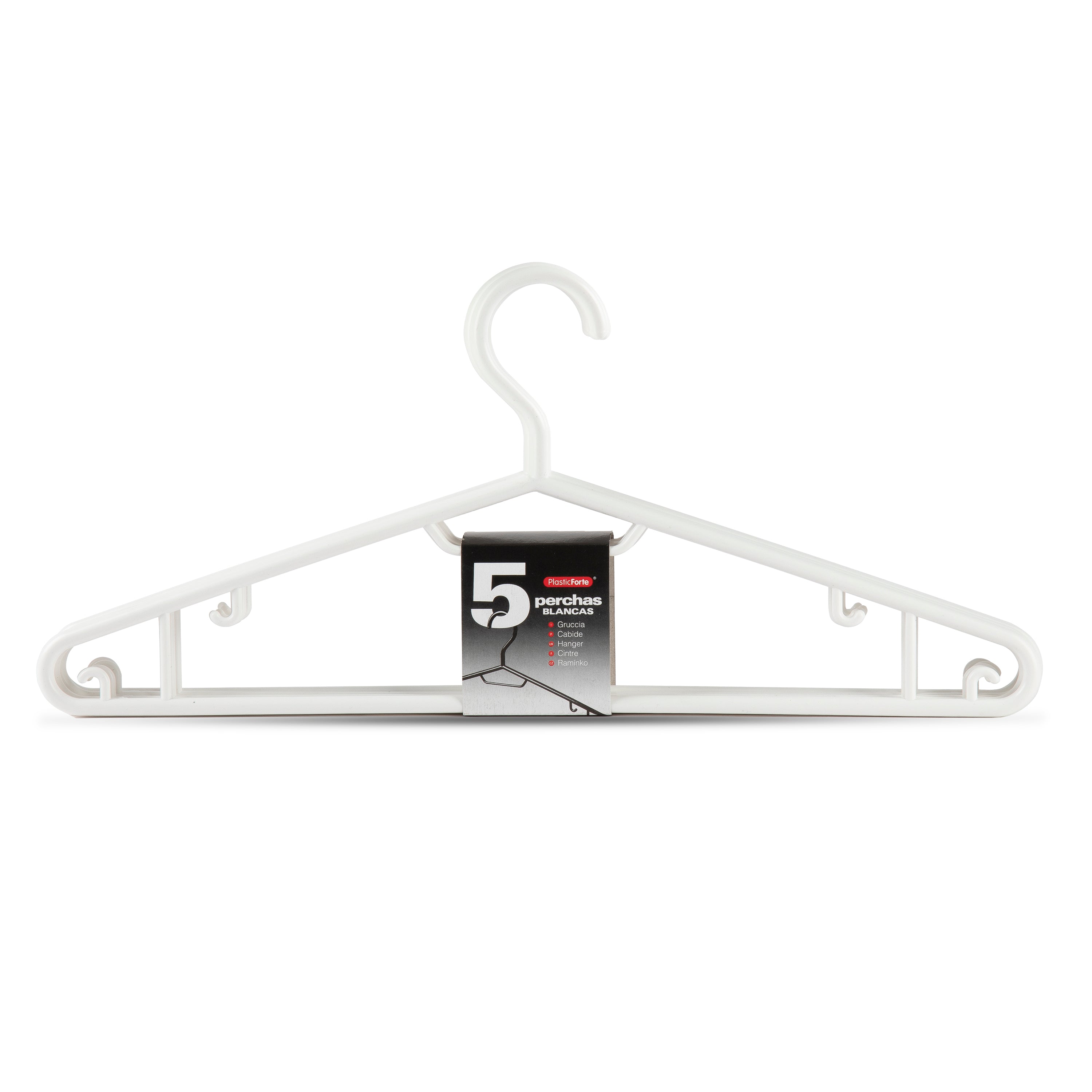 PLASTICFORTE GRUCCE PORTABITI 5PZ BIANCO
