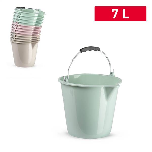 PLASTICFORTE SECCHIO 7LT SURT VRM 