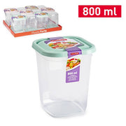 PLASTICFORTE CONTENITORE QUADRATO 800ML SURT VRM