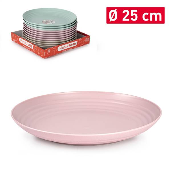 PLASTICFORTE PIATTO CLASSIC 25CM SURT VRM