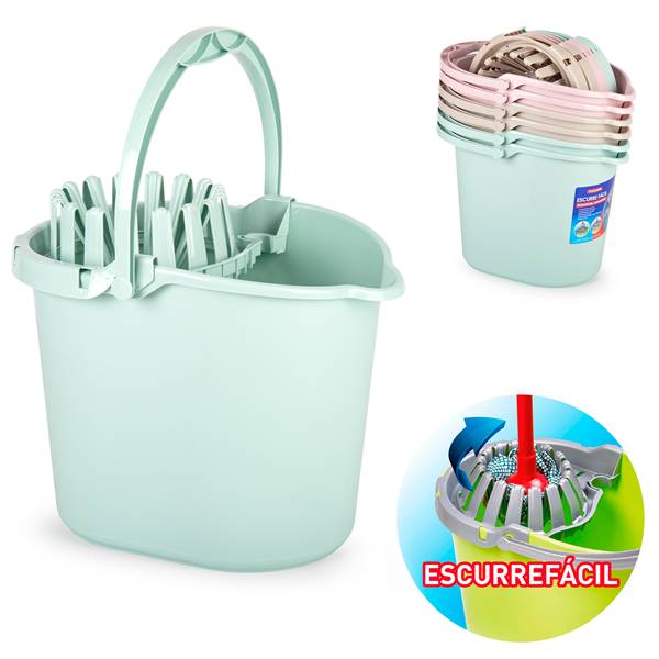 PLASTICFORTE SECCHIO MOCIO CON STRIZZAT 
