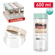 PLASTICFORTE BARATTOLO MONTECARLO 600ML 