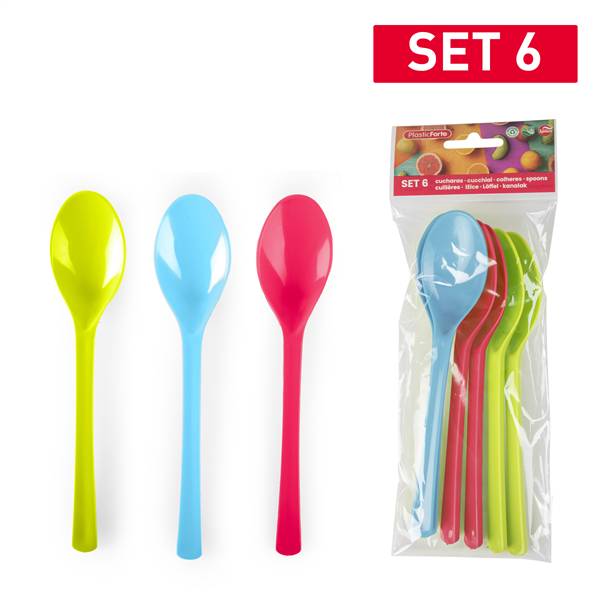 PLASTICFORTE CUCCHIAI 6PZ PICNIC 