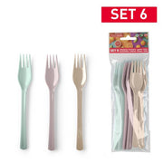 PLASTICFORTE FORCHETTE 6PZ PICNIC SURT 