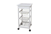 HERSIG MENSOLA CUCINA BIANCA 3 CASSETTI 