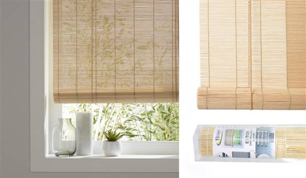 HERSIG TENDA DI BAMBU' 120X200 NATURALE 