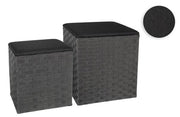 HERSIG SET 2 ARMADI CON COPERCHIO 