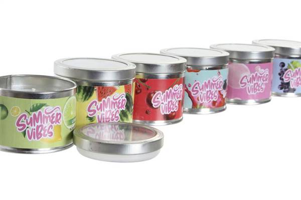 ITEM CANDELA PROFUMO CERA 7X7X6 6 MOD 