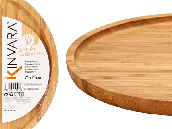 ARTE REGAL TAGLIERE BAMBU 25X1,5X25 