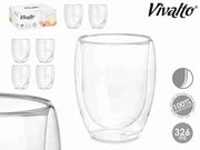 ARTE REGAL BICCHIERE BOROSIL 326ML 6PZ BIBITA