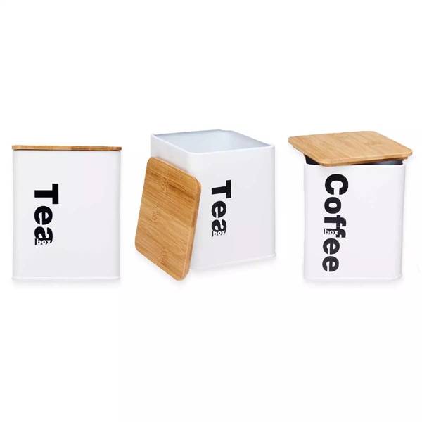 ARTE REGAL SET 3 CONTENITORE METALLO 
