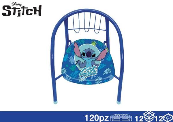 EOL SEDIA METALLO 36X30X34 STITCH 