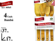 D'EMILIA CUCCHIAIO CUCINA BAMBU' 4PZ 