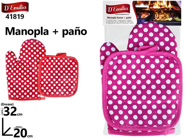DEMILIA GUANTO FORNO + PRESINA 