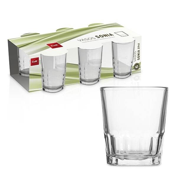 COK BICCHIERE ACQUA SONIA 27CL 6PZ 
