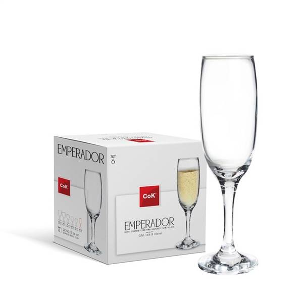 COK CALICE EMPERADOR FLUTE 6PZ 21,5CL