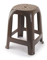 PLASTICFORTE SGABELLO MARRONE 