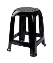 PLASTICFORTE SGABELLO NERO 